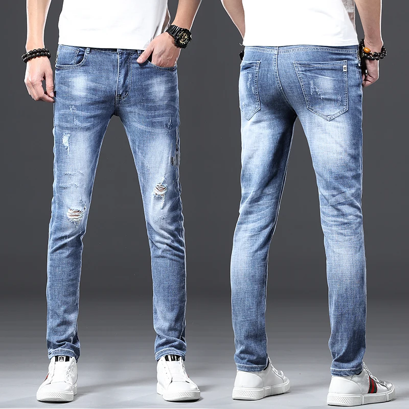 Trousers Jeans Men Cotton - AliExpress