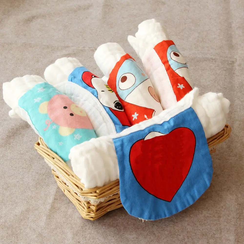 New Arrival soft Baby Sweat Towel Infant Soft Back Dry Wipe Cloth 6