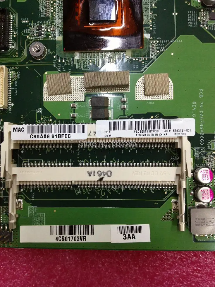

For HP All-In-One 200 Omni 200 Motherboard 588313-001 DA0ZN6M6G0 100% tested