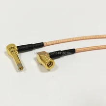 SMB Женский Джек правый угол для MS156 угловой разъем RG316 коаксиальный кабель 15 см " Удлинительный кабель для модема