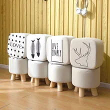 shoestool sofa stool fabric stool wood legs frame stool small bench home simple ottoman living room furniture shoestool sofa stool fabric stool wood legs frame stool small bench home simple ottoman living room furniture