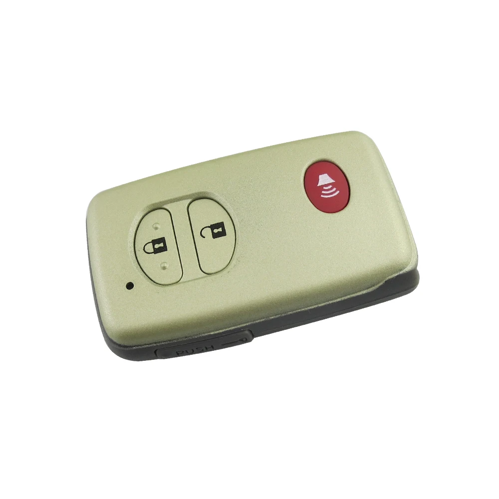 OkeyTech 2/3/4 кнопки сменный дистанционный смарт ключ чехол для Toyota Land Cruiser Prado 2010 2015