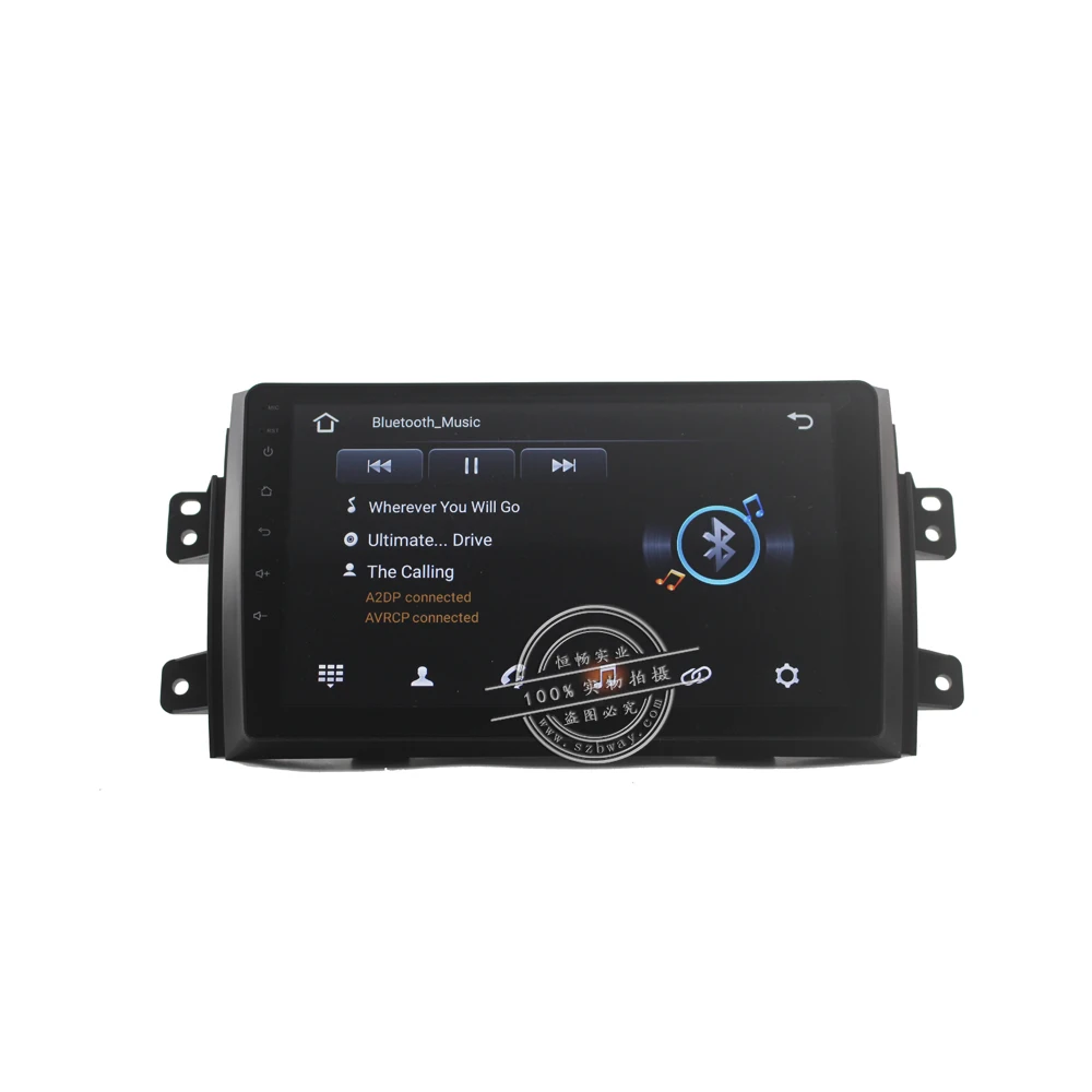 Best HACTIVOL 2 din android 8.1 car dvd player gps navi for Suzuki SX4 2011-2016 Fiat sedici 2006-2010 car radio stereo multimedia 3