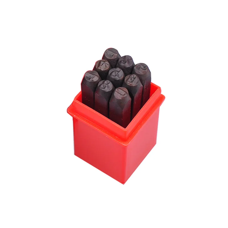

Newly New Number Stamp Punch Set Hardened Steel Metal Wood Leather Punch Tools Craft Seal TE889