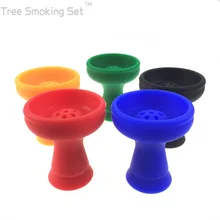 Силиконовые Красочные без сломанного запаха чаша голова табак flover цветок или патоки кальян наргиле кальян sheesha chicha Водопровод