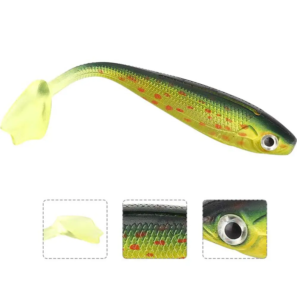MUC_JACKFISH-T-Tail-Soft-Simulation-Lures-100mm-5g-Silicone-Bait-Colorful-Carp-Artificial-Bait-1Pcs-Fishing