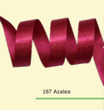 

7/8" inch(22mm) satin ribbons with gold purl 35 colors in stock