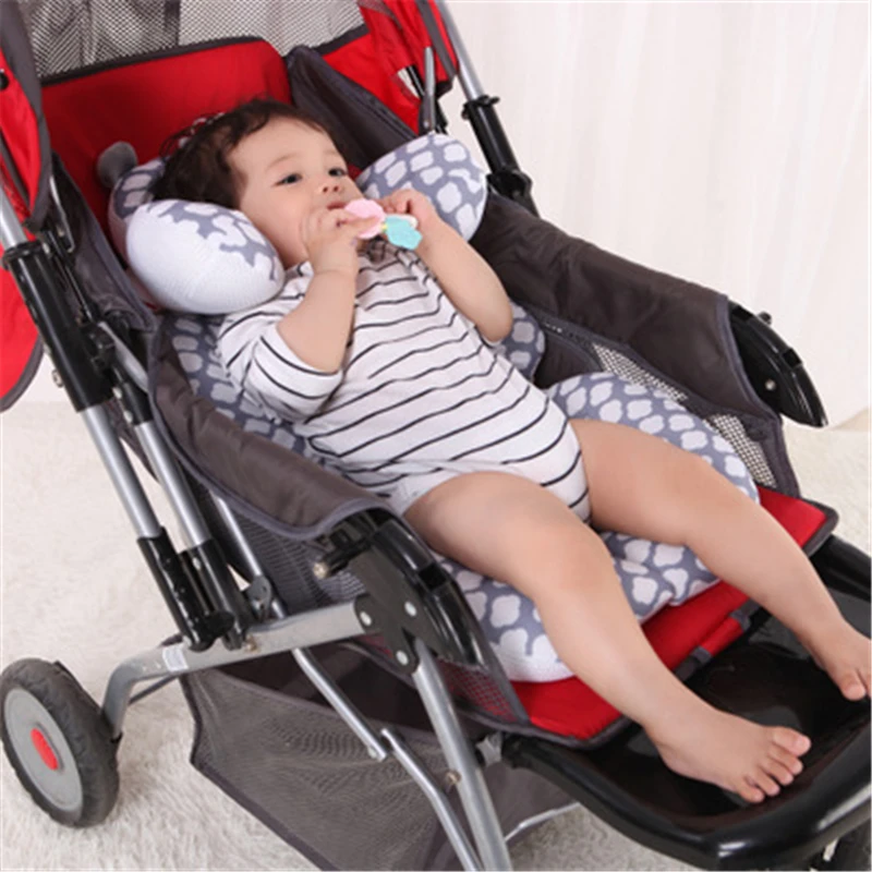 BBSONG Baby Stroller Seat Pad Warm Cotton Cushion Mattresses Child Carriage Cart Pad Toddler Seat Mat Kids Chair Soft Cushion