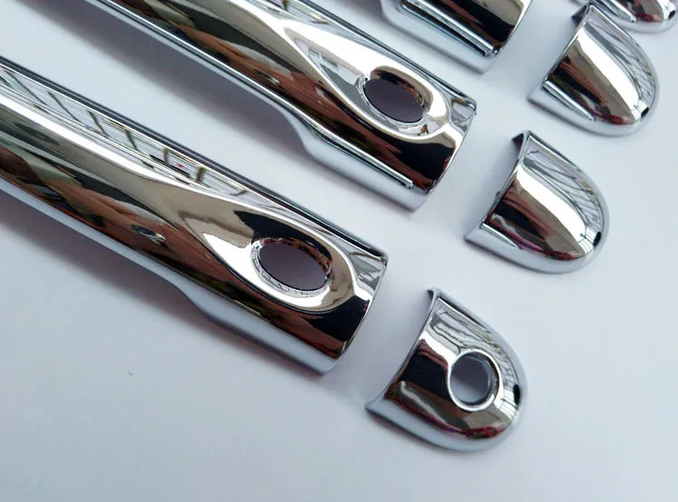 Для Renault Captur дверные ручки крышки автомобильные хромированные аксессуары из АБС-пластика