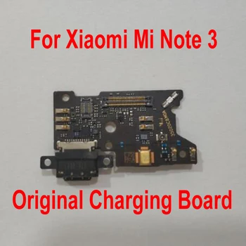 

100% Original Micro USB Port Charger Board Dock Connector Ribbon Charging Flex Cable Mic Microphone For Xiaomi Note3 Mi Note 3