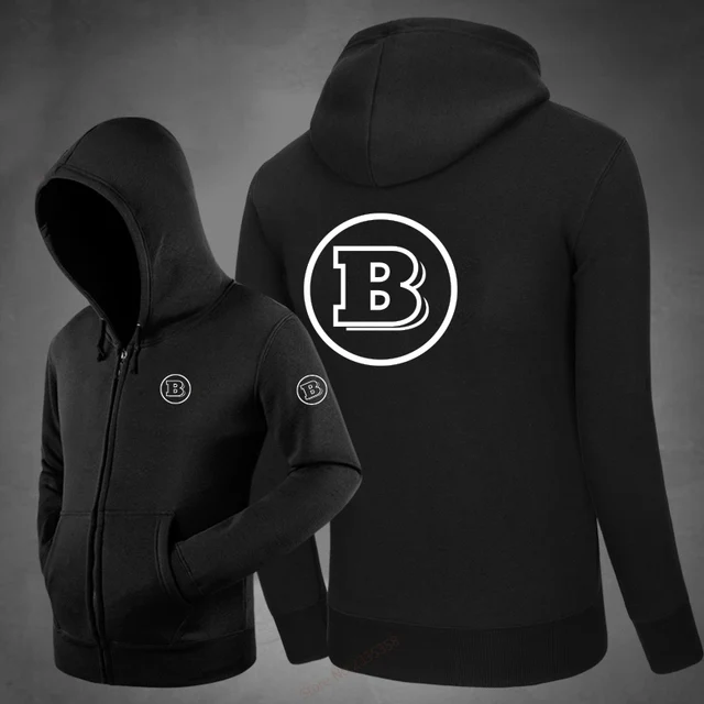 Fashion Men Workout Hoodie Fitness Brabus B sweatshirt Jackets winter