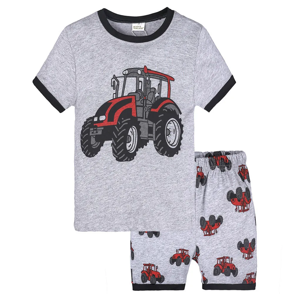 

MUQGEW 2019 Hot Sale 2Pcs Toddler Kids Baby Boys Girls Pajamas Cartoon Print Tops Shorts Outfits Set Dropshipping Baby Clothes