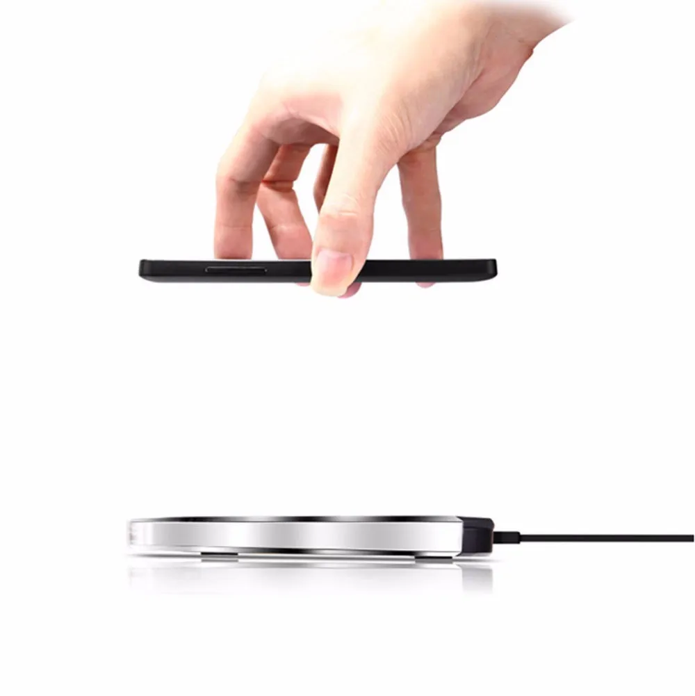 Беспроводное зарядное устройство QI для Google Nexus 6 7 MOTOROLA LG SAMSUNG GALAXY S7 S6 Edge S8 Plus и iphone X 8