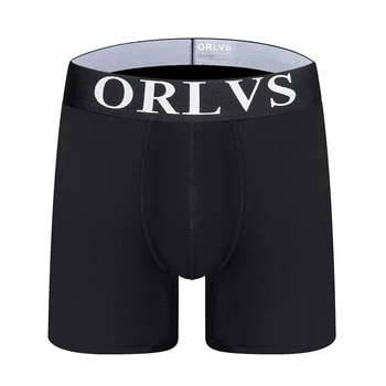 

ORLVS Brand Mens Underwear Boxers Long Men Boxer Homme Slip Panties Calzoncillos Men's Underpants Hombre Boxershorts Brand Man