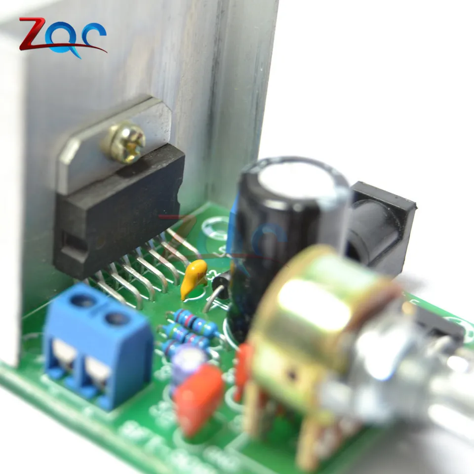 Placa Amplificadora De Audio TDA7297 - 15Wx2, 9-15VDC, Control De Volumen, Ideal Para Proyectos De Sonido DIY