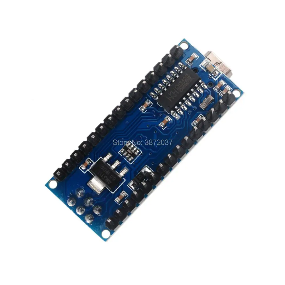Плата микроконтроллера USB Nano V3.0 ATmega328P CH340G 5 в 16 м для Arduino|Модули умного дома| |