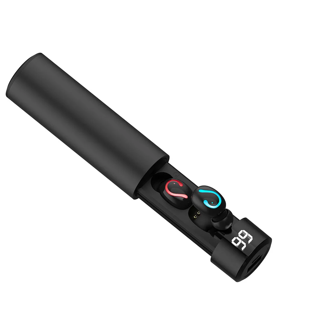 TWS Bluetooth гарнитура стерео музыка с микрофоном беспроводные наушники спортивные
