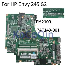 KoCoQin материнская плата для ноутбука hp Envy 255 G2 15-D EM2100 материнская плата 747149-001 747149-501 01019BG00-35K-G