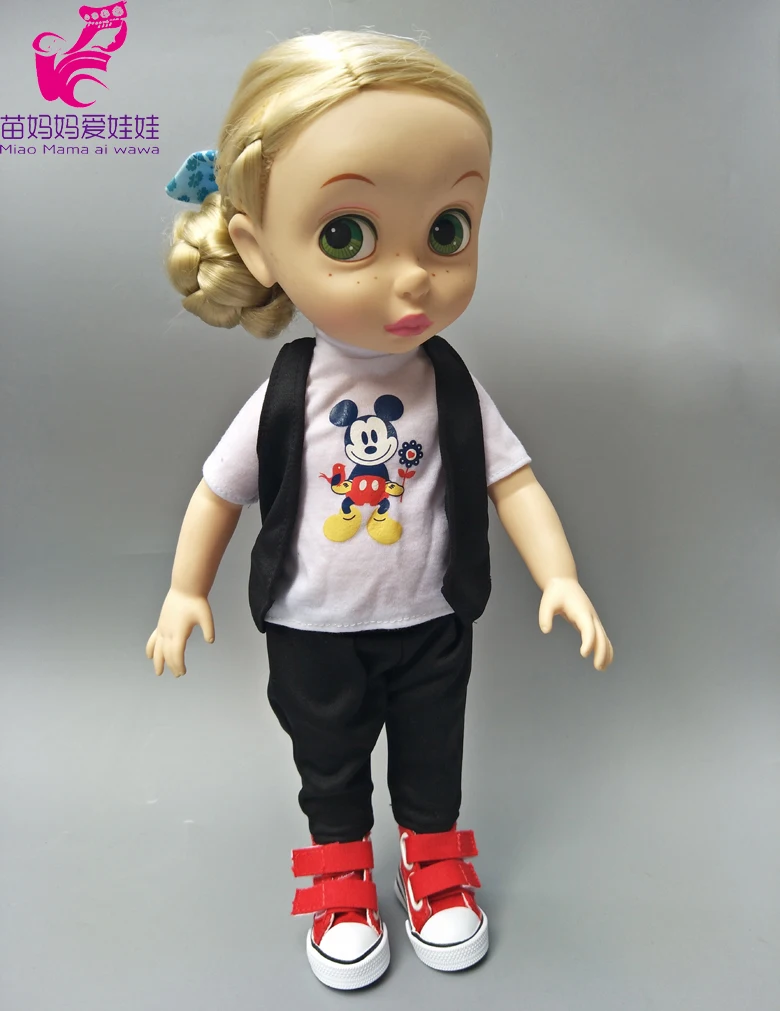 Кукла обувь холст мини-игрушка обувь для 16 дюймов кукла Шэрон текстильная ткань DIY кукла Sneackers