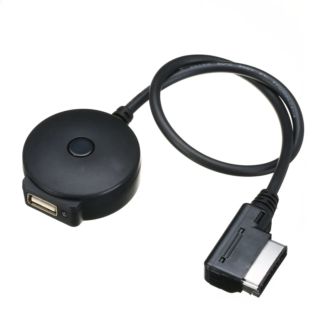 

1pc Wireless Bluetooth Music Adapter USB Flash Drive Cable MP3 For Audi A3 A4 A5 A6 Q5 Q7 AMI MMI 3G 3G MDI System