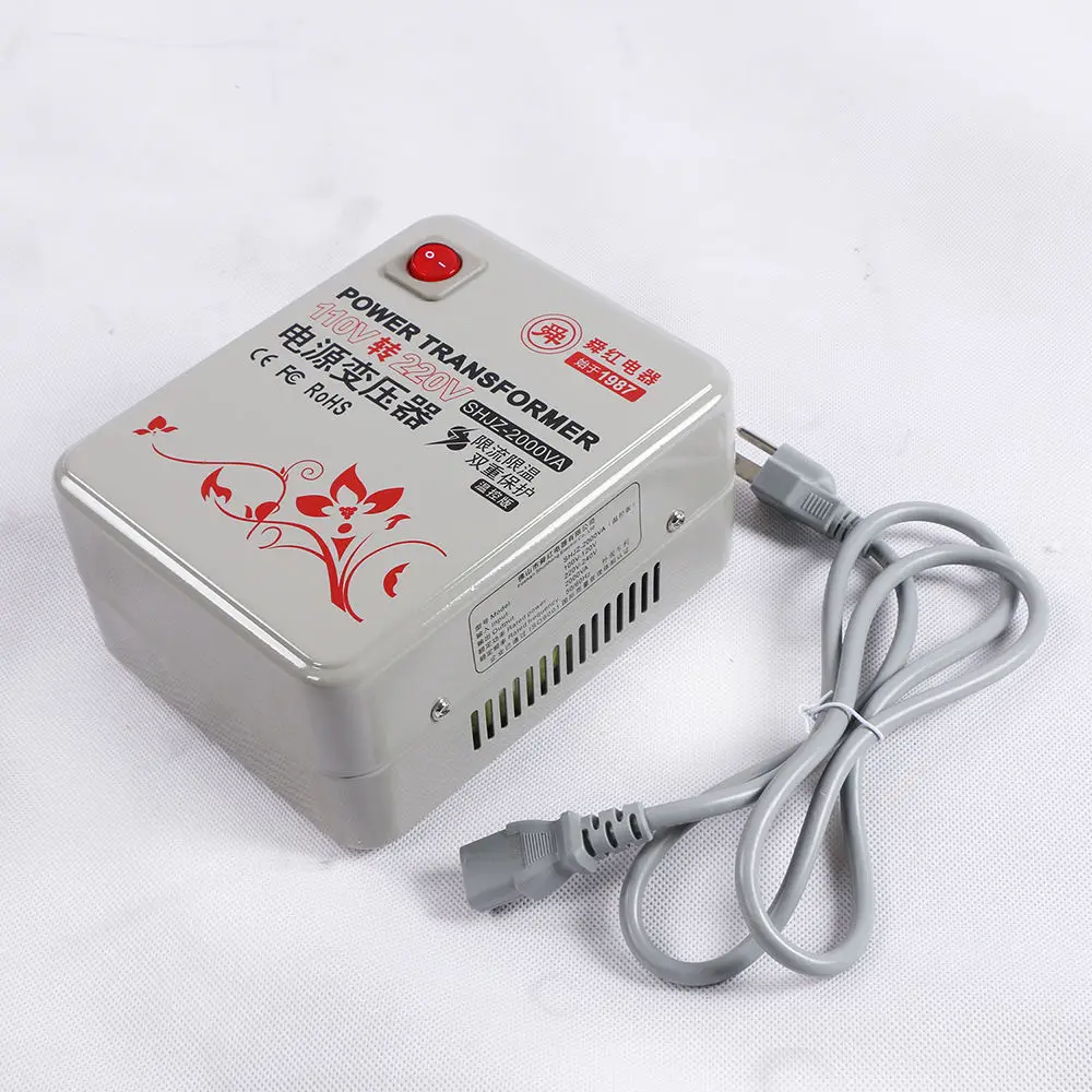 

Power Transformer Input 100-120V output 220V-240V Rated Power 2000VA