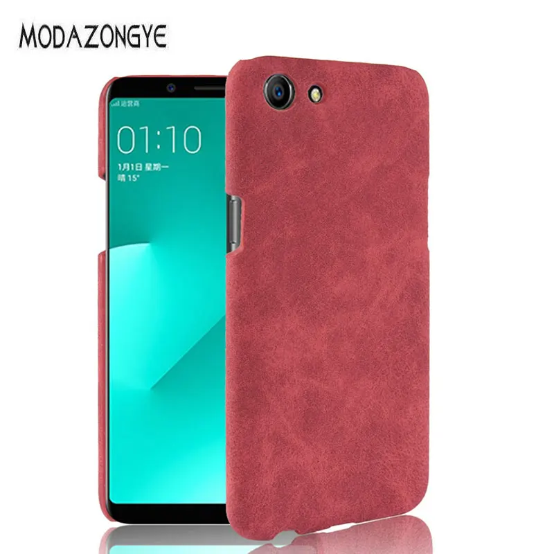 For OPPO A83 Case OPPO A83 Case Cover Luxury PU Leather Hard Phone Case