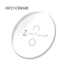 Прогрессивные Мультифокальные линзы по рецепту Близорукость дальнозоркость сопротивление Короткий Средний дальний объектив 1,56 1,61 1,67 1,74