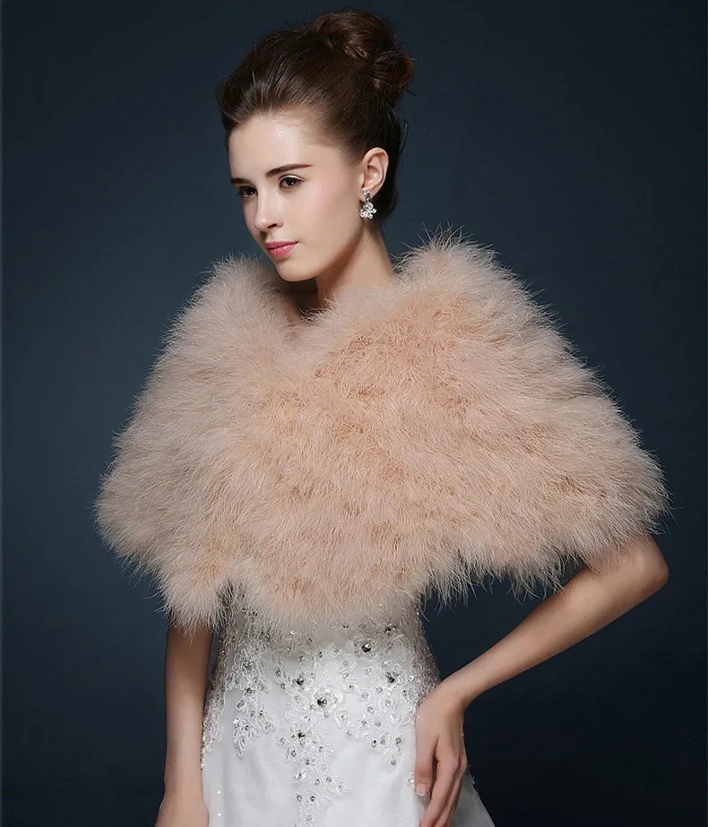 Ostrich-Feather-Bridal-Wraps-Shawl-Faux-Fur-Marriage-Shrug-Coat-Bride-Winter-Wedding-Party-Boleros-Jacket (4)