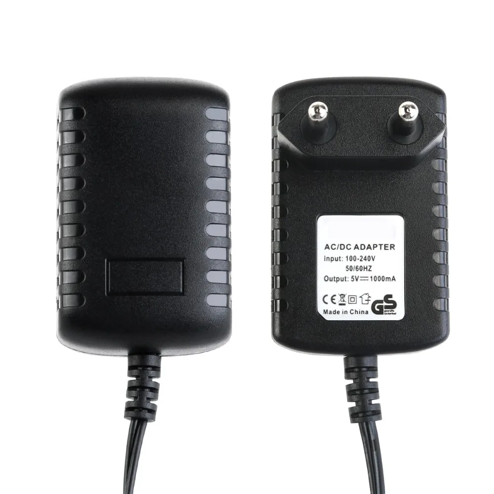 Световой короб адаптер AC DC 100 240 В к 5 1A коммутации Питание конвертер для LEORX