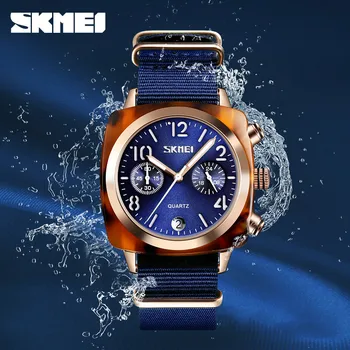 

SKMEI Luxury Brand Women Watches Quartz Wristwatches Female Minute Timer WristWatch Waterproof Multi-dial Relogio Feminino