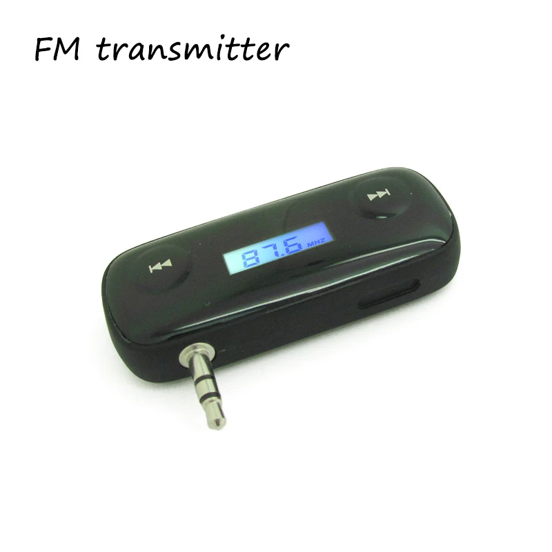 Универсальный автомобильный fm-модулятор передатчик transmetteur для iphone 4 4s и других 3 5