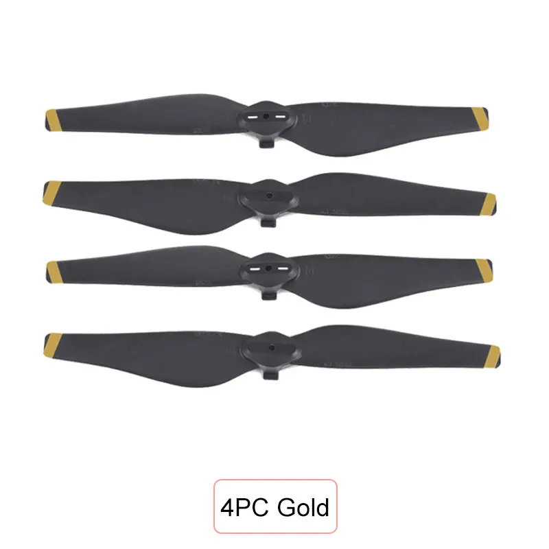 4 PC Gold Sunnylife 4 шт. 5332S 2 пары для DJI Mavic Air Propeller(белая полоса) лезвие опора для DJI Mavic Air Drone аксессуары - Цвет: 4 PC Gold