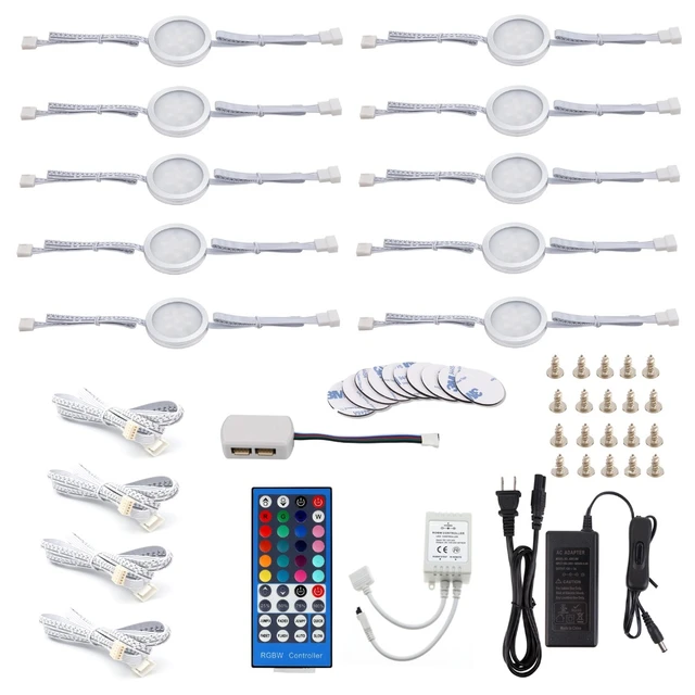 AIBOO Under Counter LED Light Kit RGBW RGBWW Under Cabinet