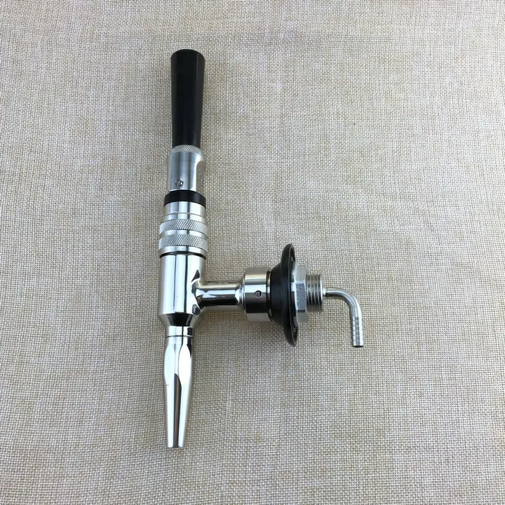 Homebrew 304 Stainless Steel beer faucet Nitro Tap Beer Dispensing tap