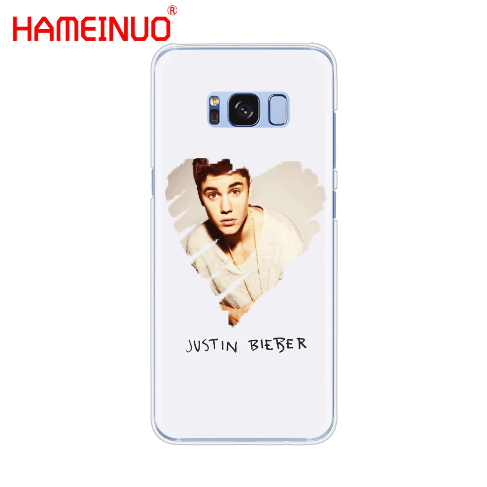 HAMEINUO Fashion JUSTIN BIEBER Super Star cell phone case cover for Samsung Galaxy S9 S7 edge PLUS S8 S6 S5 S4 S3 MINI