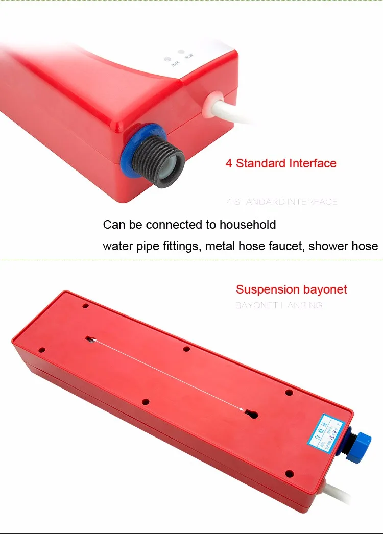 Мгновенный кран, водонагреватель, мгновенный Душ, электрический водонагреватель для кухни, ванной комнаты, практичный двойной корпус, нагрев воды