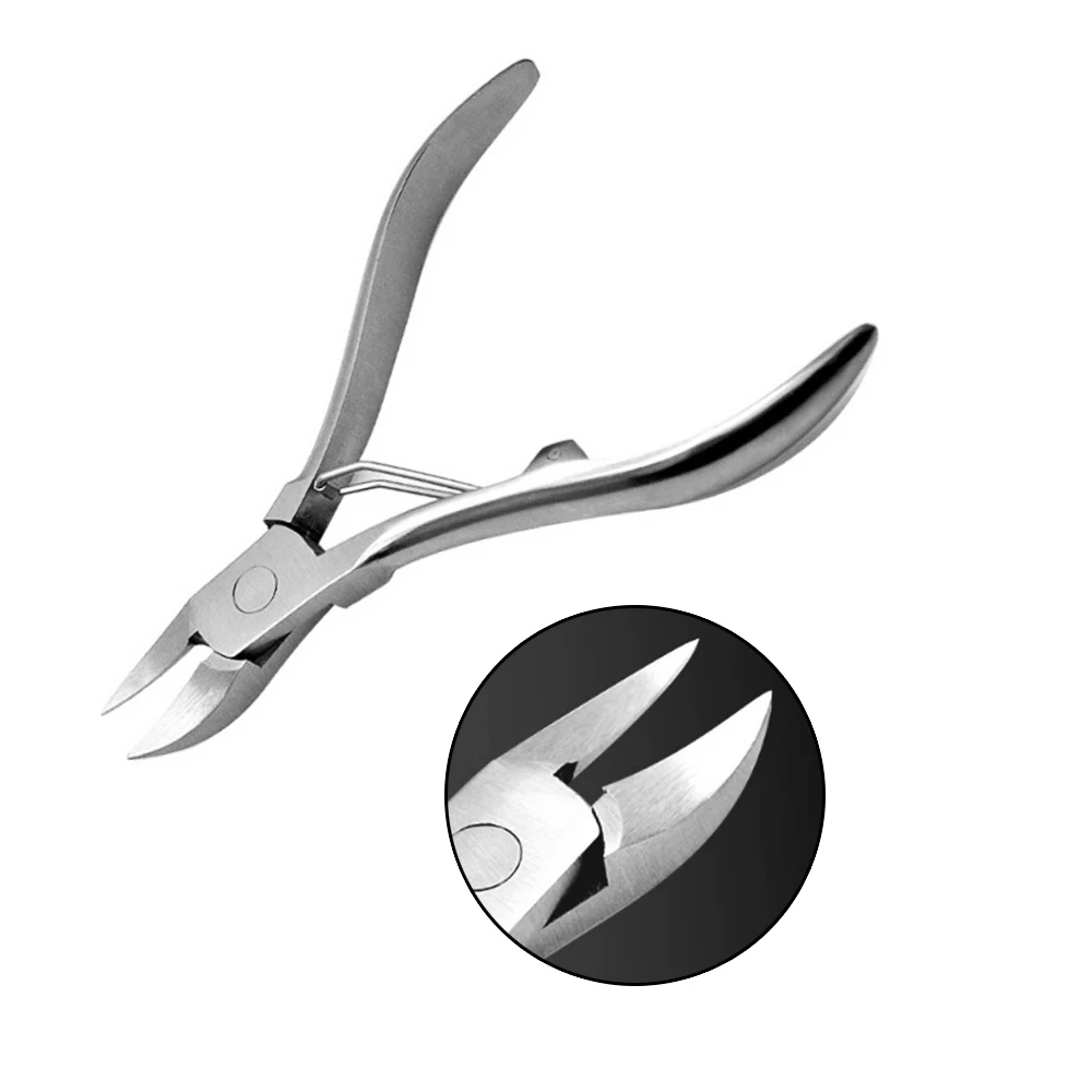1Pcs Stainless Steel Nail Cuticle Scissor Toe Nail Ingrown Cuticle