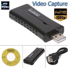 Портативный USB 2,0 Легкий колпачок для видео, адаптер для записи карт 720P HDMI tv cap ture устройство, легкая крышка для Windows XP/Vista/7/8/10