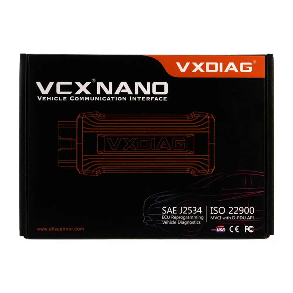 Автомобильный диагностический инструмент VXDIAG VCX NANO для Volvo более мощный чем Dice