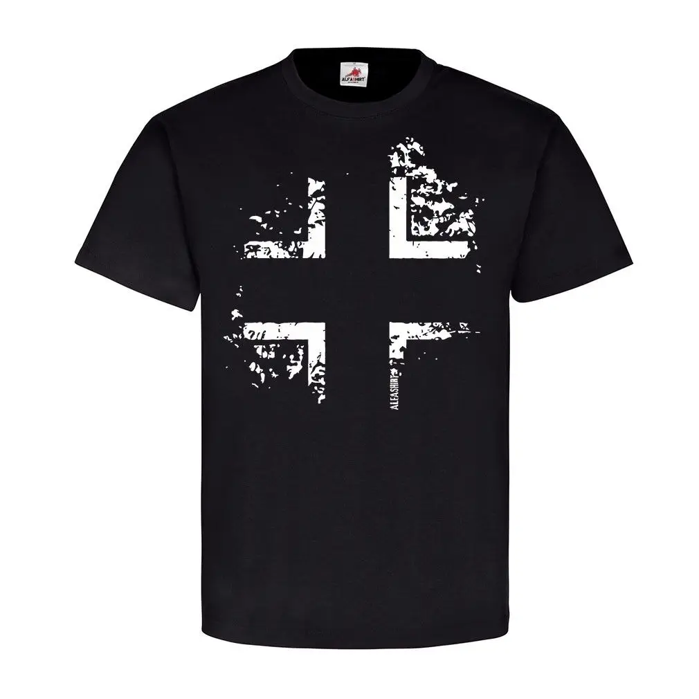 Vendita Calda 2019 Fashion Wh Balkenkreuz Kreuz Ironer Symbol Zeichen Panzer Flugzeug Kennt-Shirt O-Collo T Shirt