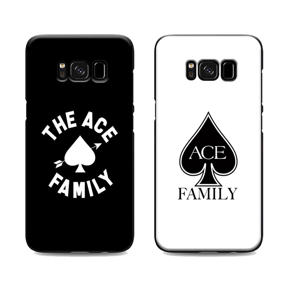 Ace family чехол для телефона samsung galaxy s7 edge s6 s5 s8 s9 plus Лучший Мягкий силиконовый черный