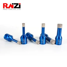 Raizi Tiles Hole Saw Core Bit Vacuum Brazed Diamond Core Drill Bits For Porcelain Marble Granite 1 Pc 6-14 mm (Free Shipping) Raizi Tiles Hole Saw Core Bit Vacuum Brazed Diamond Core Drill Bits For Porcelain Marble Granite 1 Pc 6-14 mm (Free Shipping)
