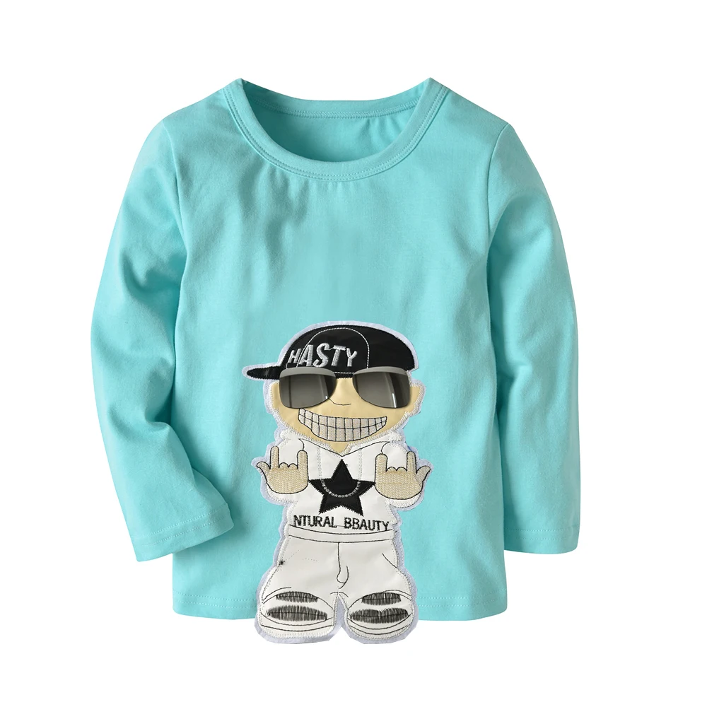 

Kids Boys Long Sleeve T-shirt Cotton Cartoon Boys Children Sweatshirt Spring Summer Autumn Soft Casual Baby T Shirt