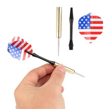 Шт. 5 шт. новейший Жесткий стальной дротики с игольчатым наконечником с национальным флагом ударопрочный Лидер продаж