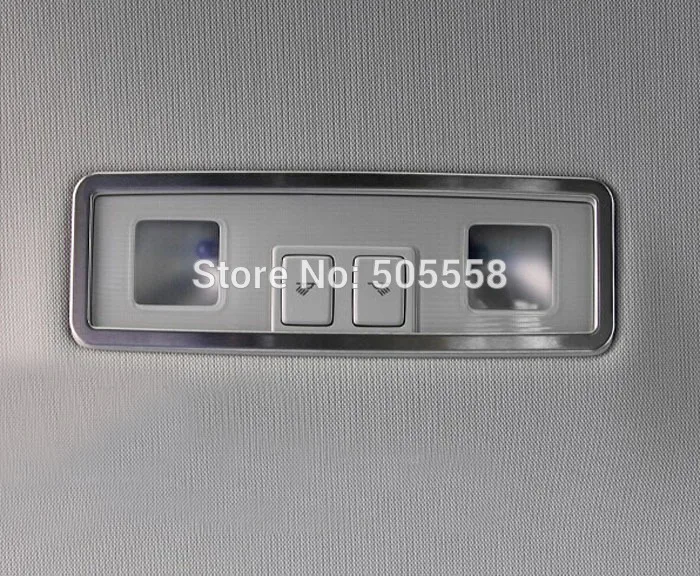  FOR VW GOLF 7 MK7 REAR READING LAMP DECORATION TRIM COVER STICKER STAINLESS STEEL CAR ACCESSORIES