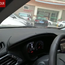 Автомобиля pu кожа dashmats приборной панели крышки для Mitsubishi MONTERO PAJERO SHOGUN V97 V93 Outlander Sport ASX RVR Lancer EX