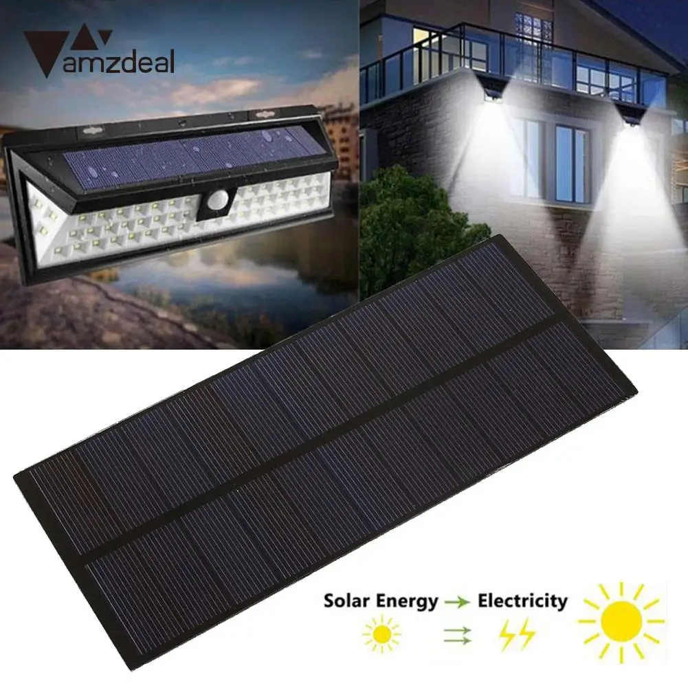 

Solar Generator Solar Light 5V 4W Durable Solar Charger Panel Battery DIY Polysilicon Waterproof Solar Panel Small Power System