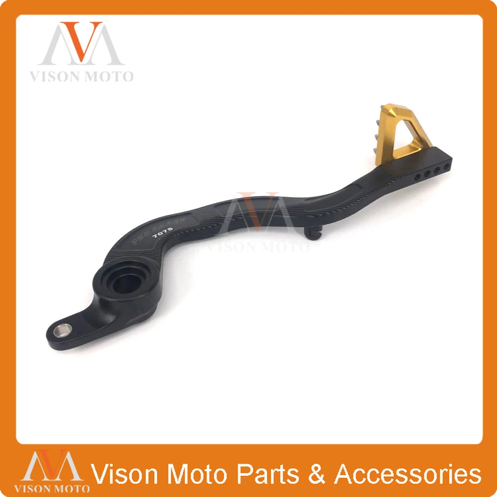 CNC заготовки, MX педаль заднего ножного тормоза для SUZUKI RMZ450 РМЗ 450 2008 2009 2010 2011 2012 2013 08 09 10 11-15