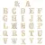 Белая Пластиковая Буква LED Night Light Marquee Sign Alphabet Lights Lamp Home Club Outdoor Indoor Party Wedding Home Decoration