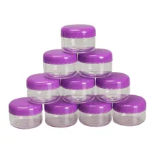 10Pcs Cosmetic Empty Storage Box Eyeshadow Makeup Face Cream Container Empty Cosmetic Sample Containers 46